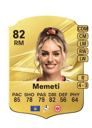 Erëleta Memeti FC 27 card