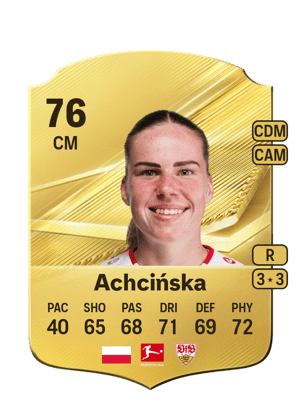 Achcińska - 76 - Rare