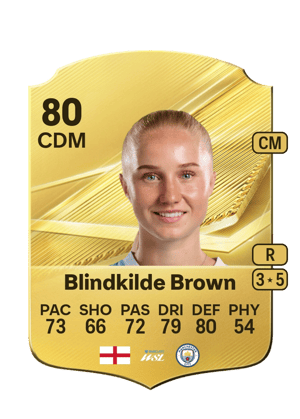Laura Blindkilde Brown FC 27 Ultimate Team card