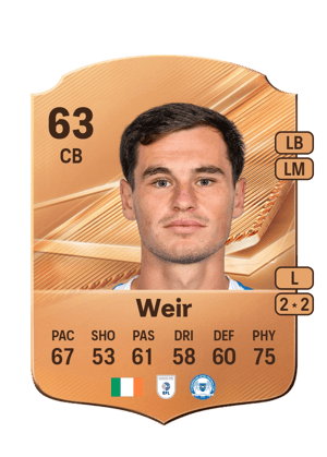 Weir - 63 - Rare