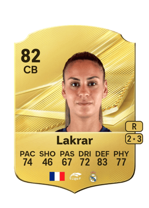 Maëlle Lakrar FC 27 Ultimate Team card
