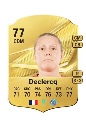 Declercq - 77 - Rare