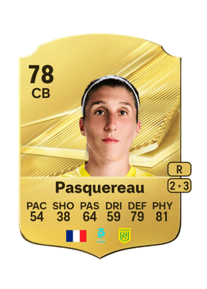 Pasquereau - 78 - Rare