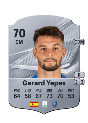 Gerard Yepes - 70 - Rare