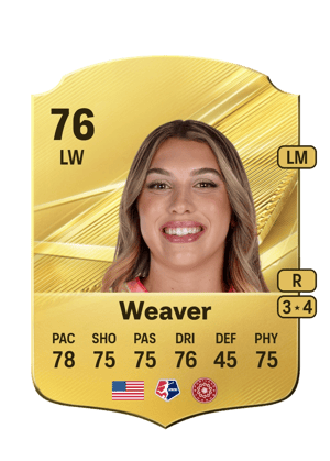 Weaver - 76 - Rare