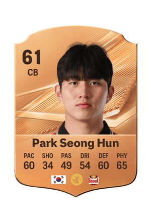 Park Seong Hun - 61 - Rare