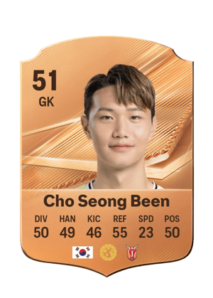 Cho Seong Been - 51 - Rare