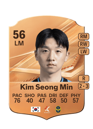 Kim Seong Min - 56 - Rare
