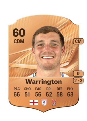 Warrington - 60 - Rare
