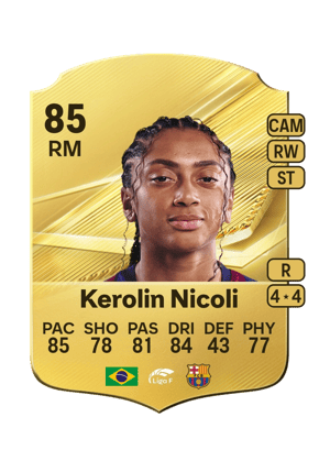Kerolin Nicoli - 85 - Rare