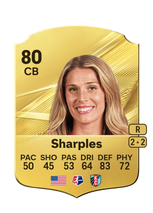 Kayla Sharples FC 27 Ultimate Team card