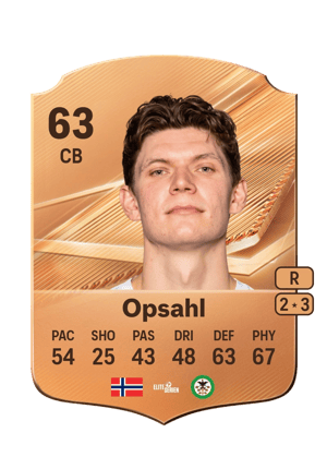 Opsahl - 63 - Rare