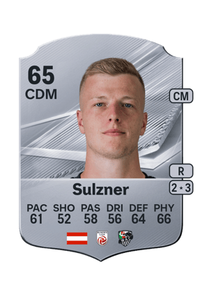 Sulzner - 65 - Rare