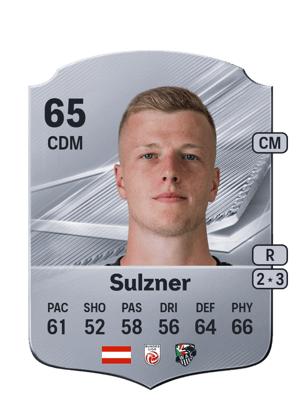 Sulzner - 65 - Rare