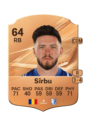 Sîrbu - 64 - Rare