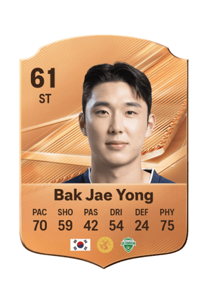 Bak Jae Yong - 61 - Rare