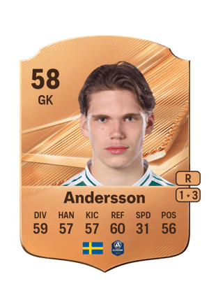 Andersson - 58 - Rare