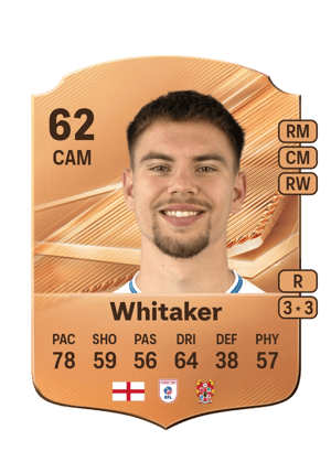 Whitaker - 62 - Rare