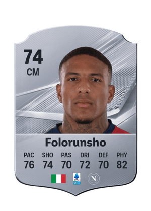 Folorunsho - 74 - Rare