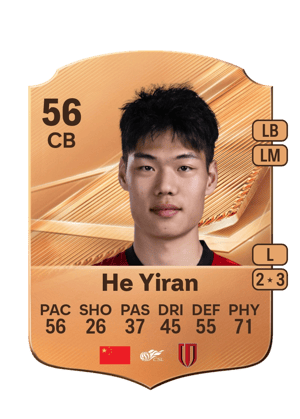 He Yiran - 56 - Rare