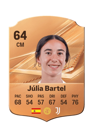 Júlia Bartel - 64 - Rare