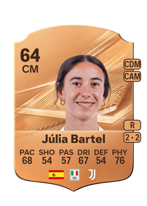 Júlia Bartel - 64 - Rare
