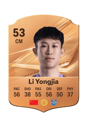 Li Yongjia - 53 - Rare