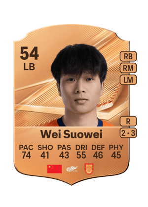 Wei Suowei - 54 - Rare