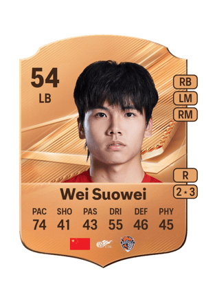 Wei Suowei - 54 - Rare