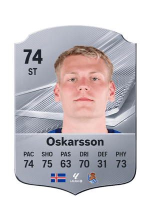 Óskarsson - 74 - Rare