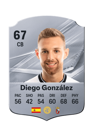 Diego González - 67 - Rare