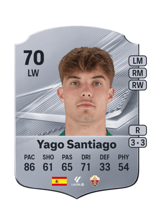 Yago Santiago - 70 - Rare