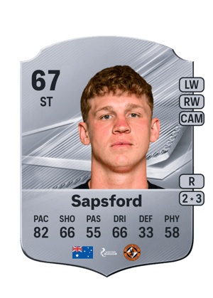 Sapsford - 67 - Rare