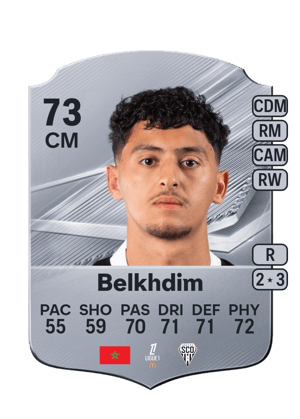 Yassin Belkhdim FC 27 card
