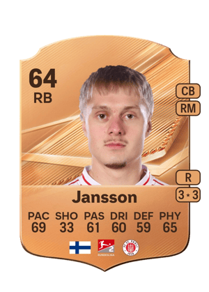 Jansson - 64 - Rare