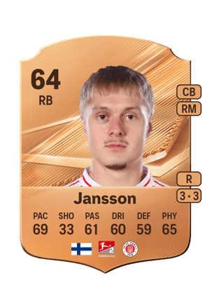 Jansson - 64 - Rare