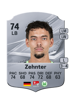 Aaron Zehnter FC 27 card