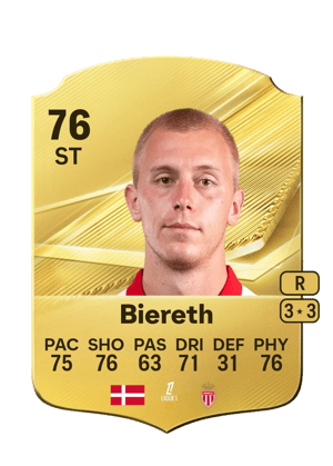 Mika Biereth FC 27 card