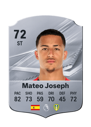 Mateo Joseph - 72 - Rare