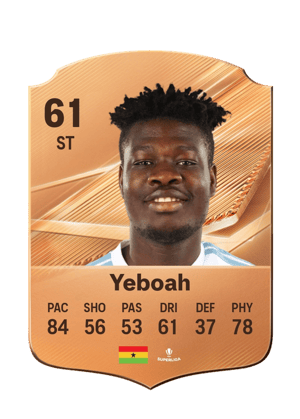 Yeboah - 61 - Rare