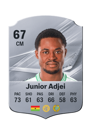 Junior Adjei - 67 - Rare