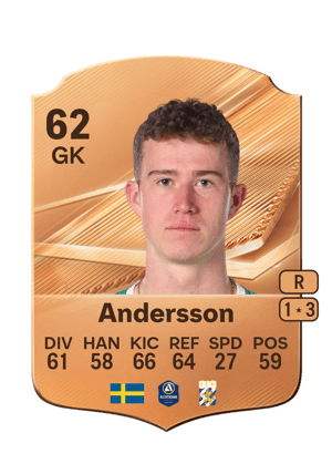 Andersson - 62 - Rare