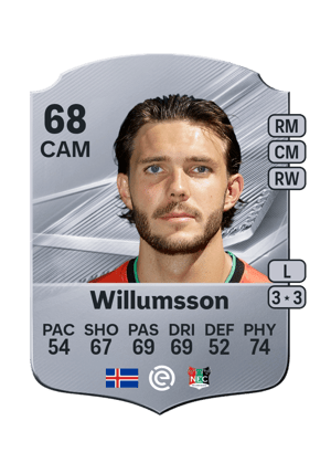 Willumsson - 68 - Rare