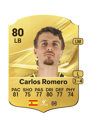 Carlos Romero - 80 - Rare