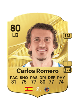 Carlos Romero - 80 - Rare