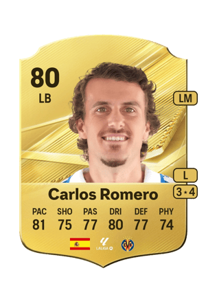 Carlos Romero - 80 - Rare