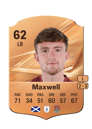 Maxwell - 62 - Rare