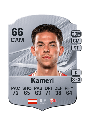 Carta de Dijon Kameri no FC 27