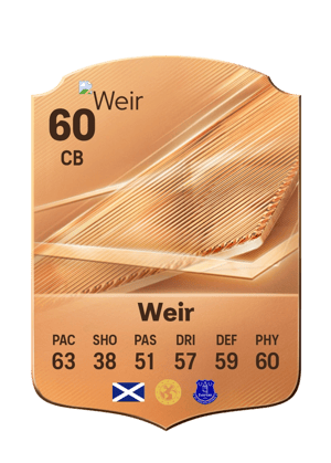 Weir - 60 - Rare