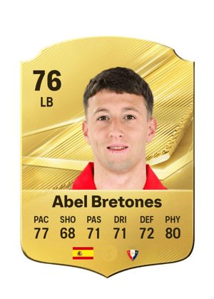 Abel Bretones - 76 - Rare